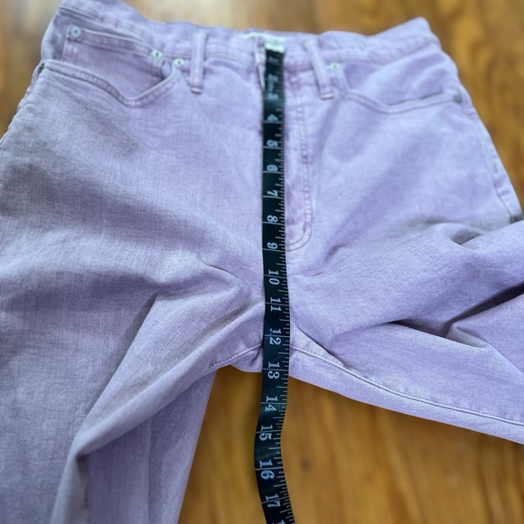 MADEWELL Balloon Garment Dye Edition Jeans Provence Grape Lilac Retro 80’s SZ 30 - Picture 7 of 16